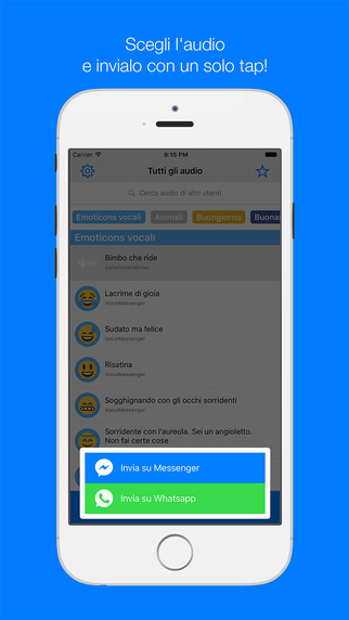 Voice Messenger Invia Messaggi Divertenti E Gia Pre Registrati Su Facebook Messenger E Whatsapp 2